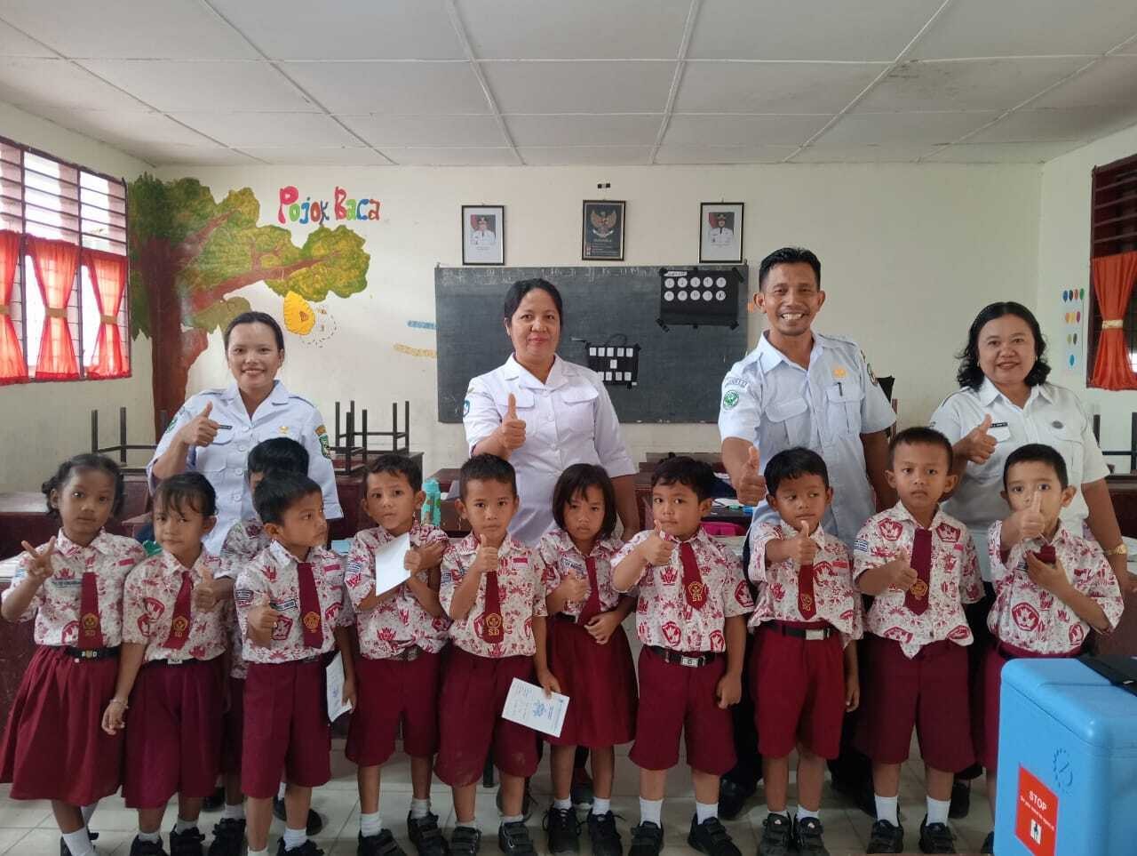 Pelaksanaan BIAS (Bulan Imunisasi Anak Sekolah)